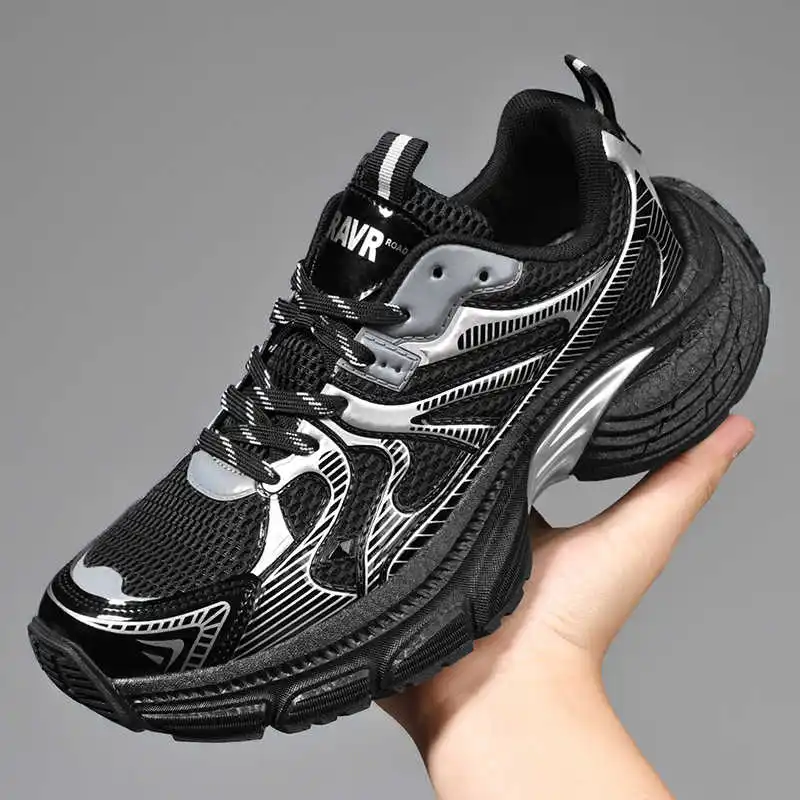 Height Increasing Road Luxury Men's Shoes Casual Trainning & Exercise Sneakers Man Shoes Sport Low Prices Sports-leisure
