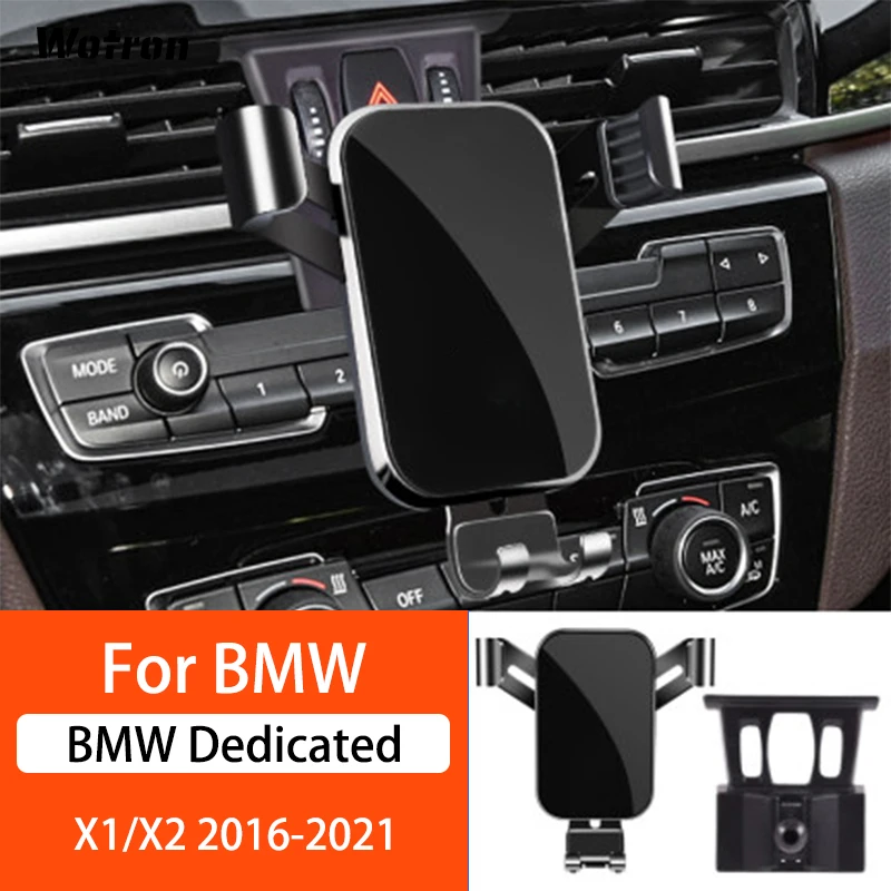 

Car Phone Holder For BMW X1 X2 2016-2021 360 Degree Rotating GPS Special Mount Support Navigation Bracket Accessories