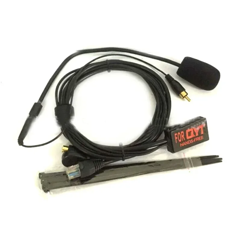 

Finger PTT Mic, 8-контактный микрофон для гарнитуры с громкой связью для QYT KT-8900 8900R 7900D 8900D 5800 KT-780 980 PLUS BAOJIE BJ-218, автомобильное радио