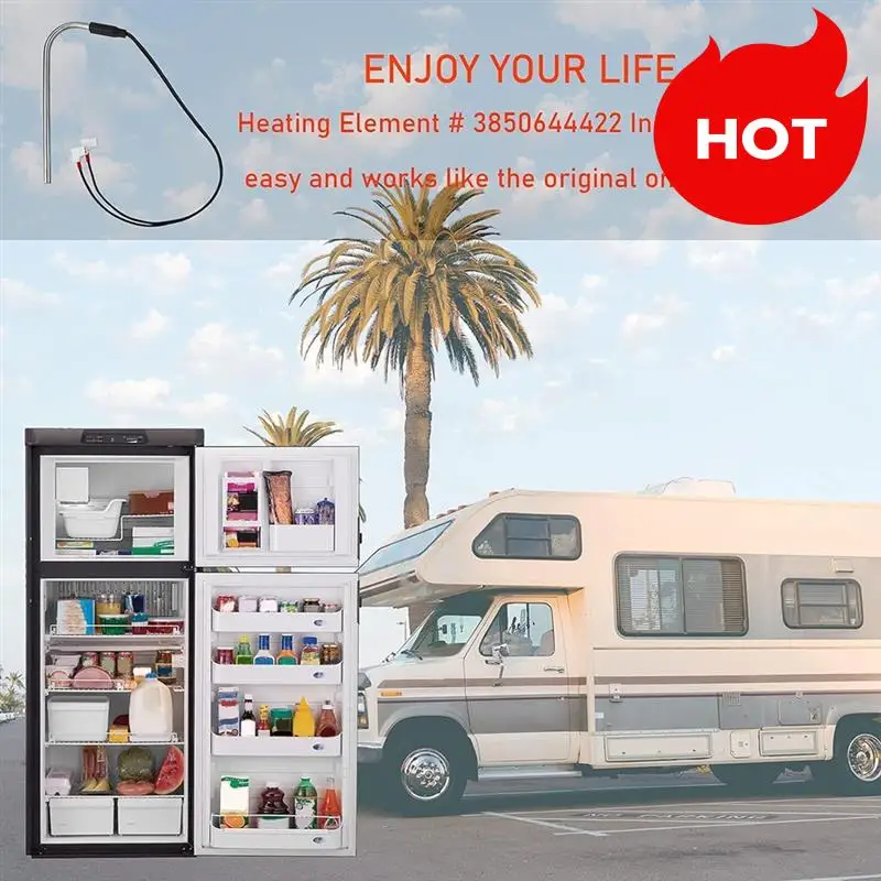 Отопление Замена 3850644422   Для холодильника Dometic (325 Вт 120 В переменного тока) Для Dometic RM2652/DM2652/DM2852/DM2662/DM2663-B27C