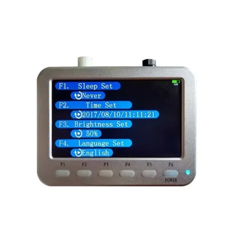

Best sell Handheld 10MHz~2.7GHz Spectrum 5.0 Inch LCD Display Signal Frequency Measuring Instrument Wifi Walkie Tal
