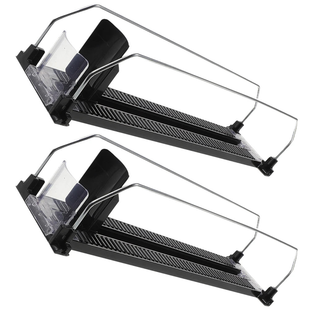 

Roller-type Beverage Thruster 380-390MM Automatic Drinks Dispenser Refrigerator Pusher Glide Can Organizer Plastic Steel