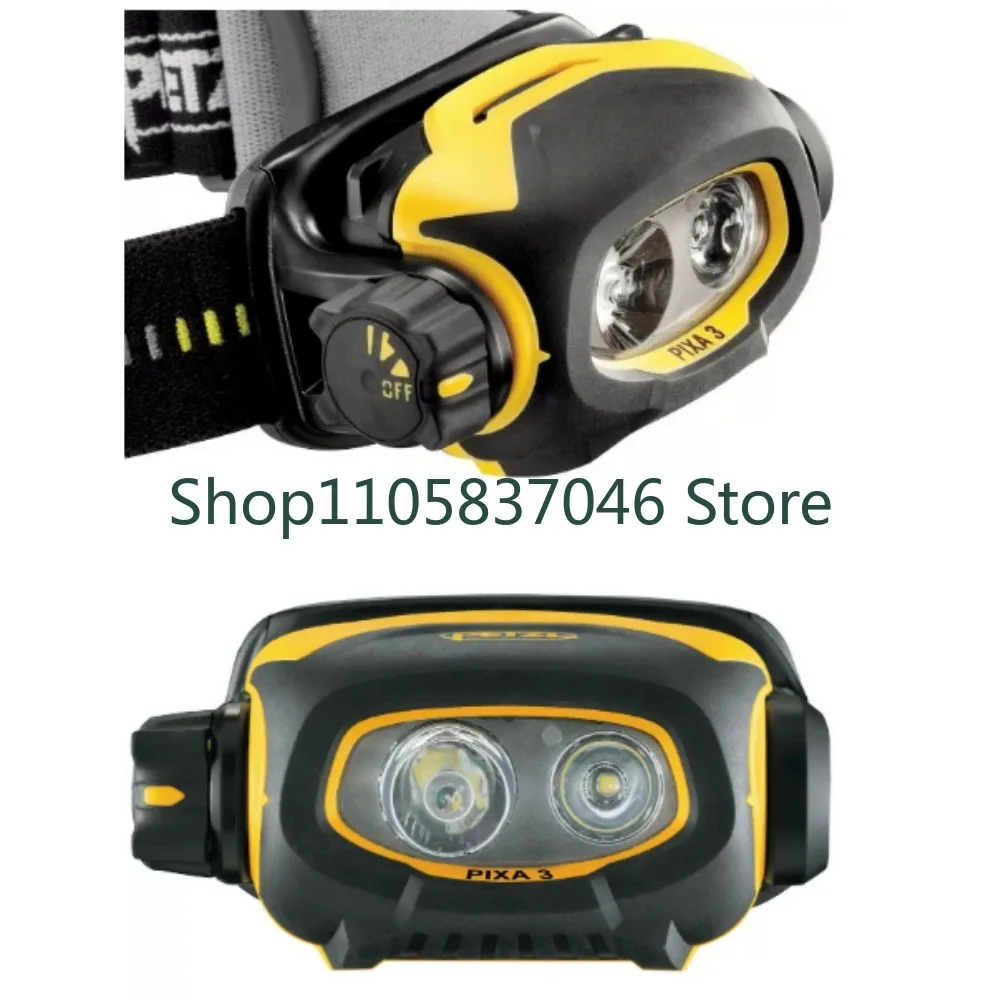 120 chemical resistant, dustproof, waterproof, impact resistant, lightweight, 450 lumens industrial headlight
