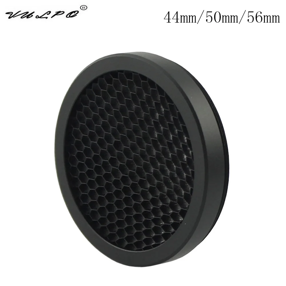 VULPO Tactical Scope KillFlash Lens Caps Sunshade Mesh Honeycomb Cover For 44mm 50mm 56mm Optical Hunting Sight Rifle Scope