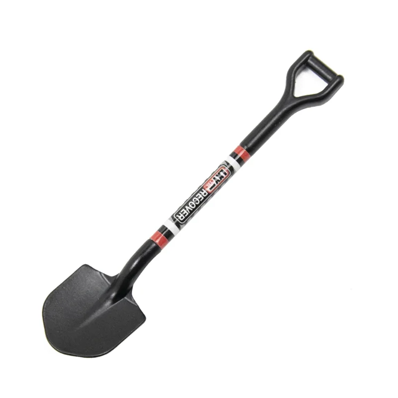 55X12.5Mm Simulatie Metalen Schop Decoratie Voor TRX4M Axiale SCX24 AX24 FCX24 1/18 1/24 RC Crawler Auto upgrade Onderdelen-AA02