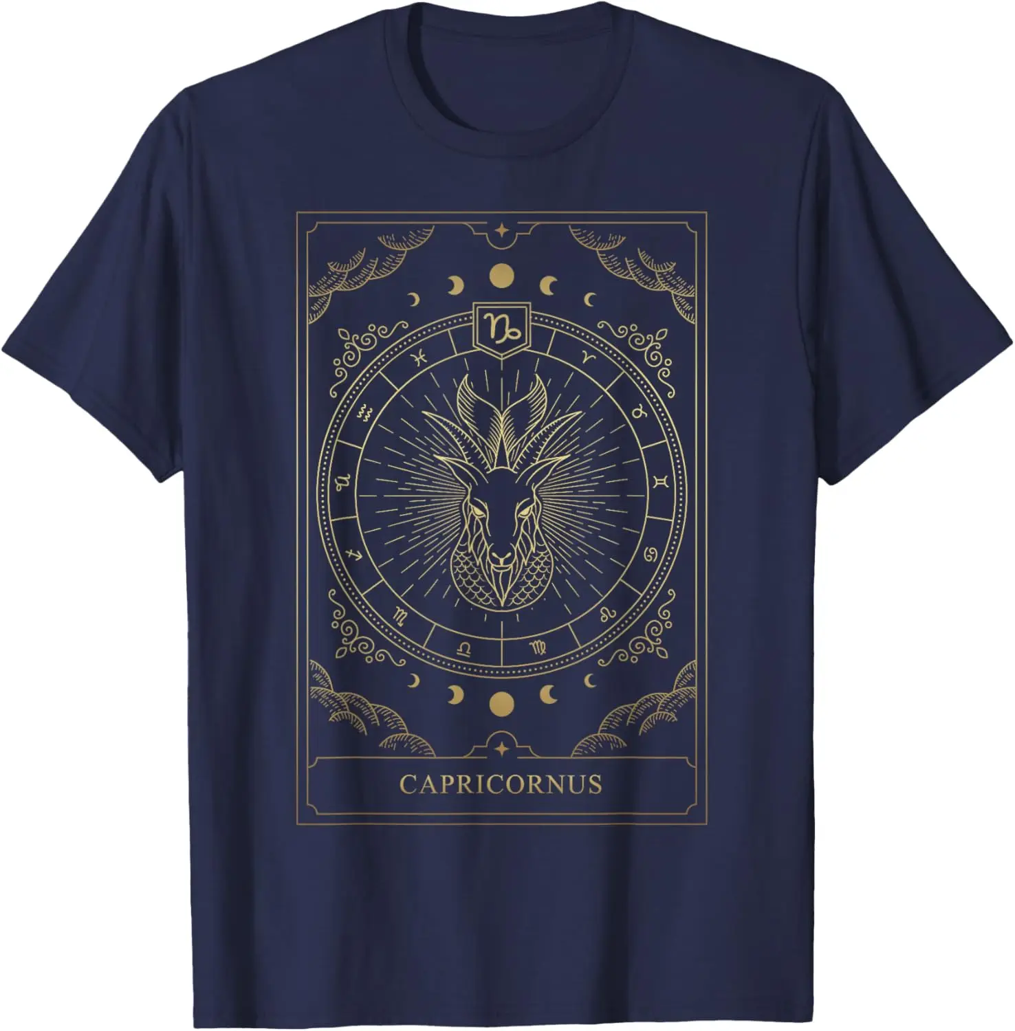 Capricorn Tarot Card Zodiac T-Shirt