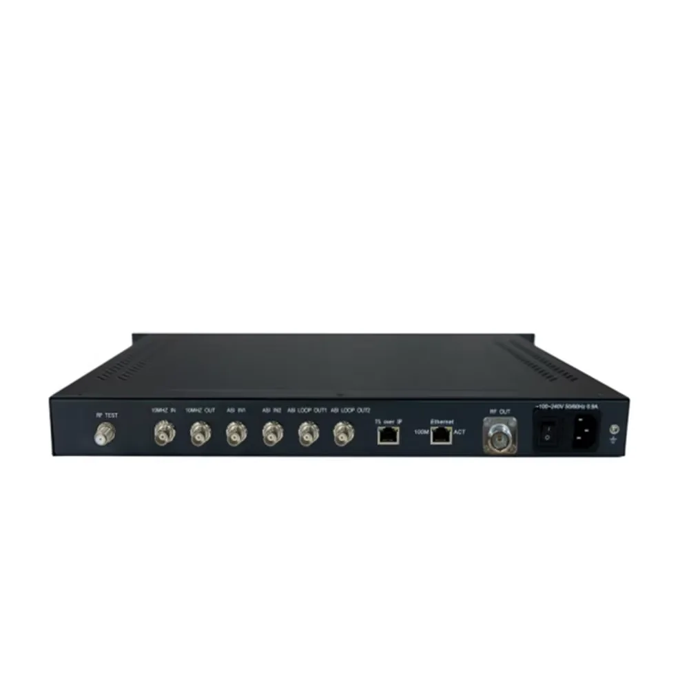 DVB-S2 Modulator Satellite digital exciter, ASI/IP to DVB-S2