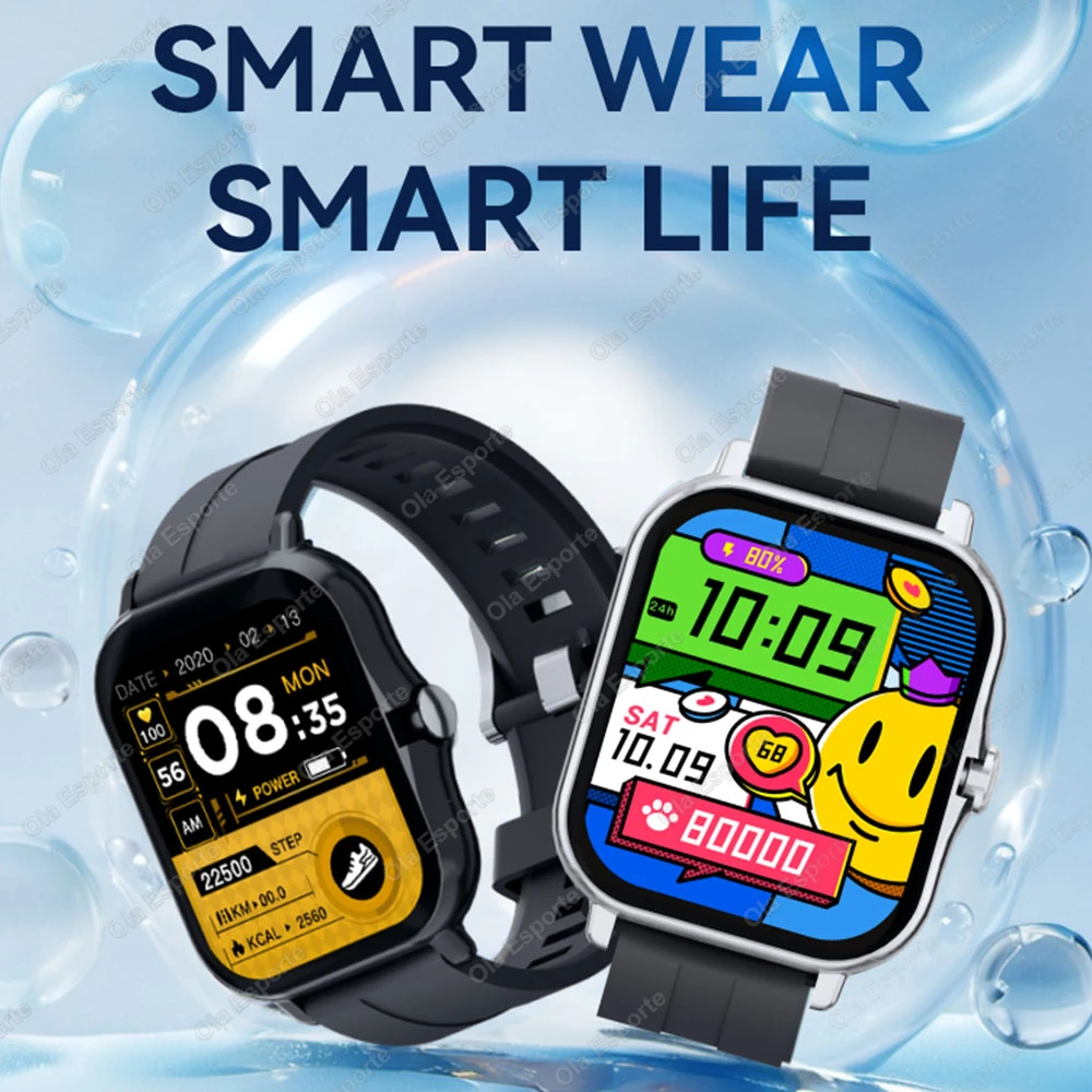 

Smart Watch For Men Women Gift For Xiaomi Full Touch Screen Sport Fitness Watches BT Call Digital Smartwatch Wristwatch 2025 New