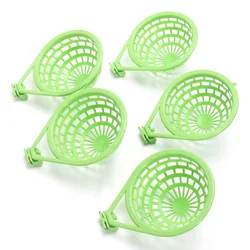 5pcs bird cage bird eggs Nest Pan parrot nest box decoration plastic Mesh Bird hatching accessories