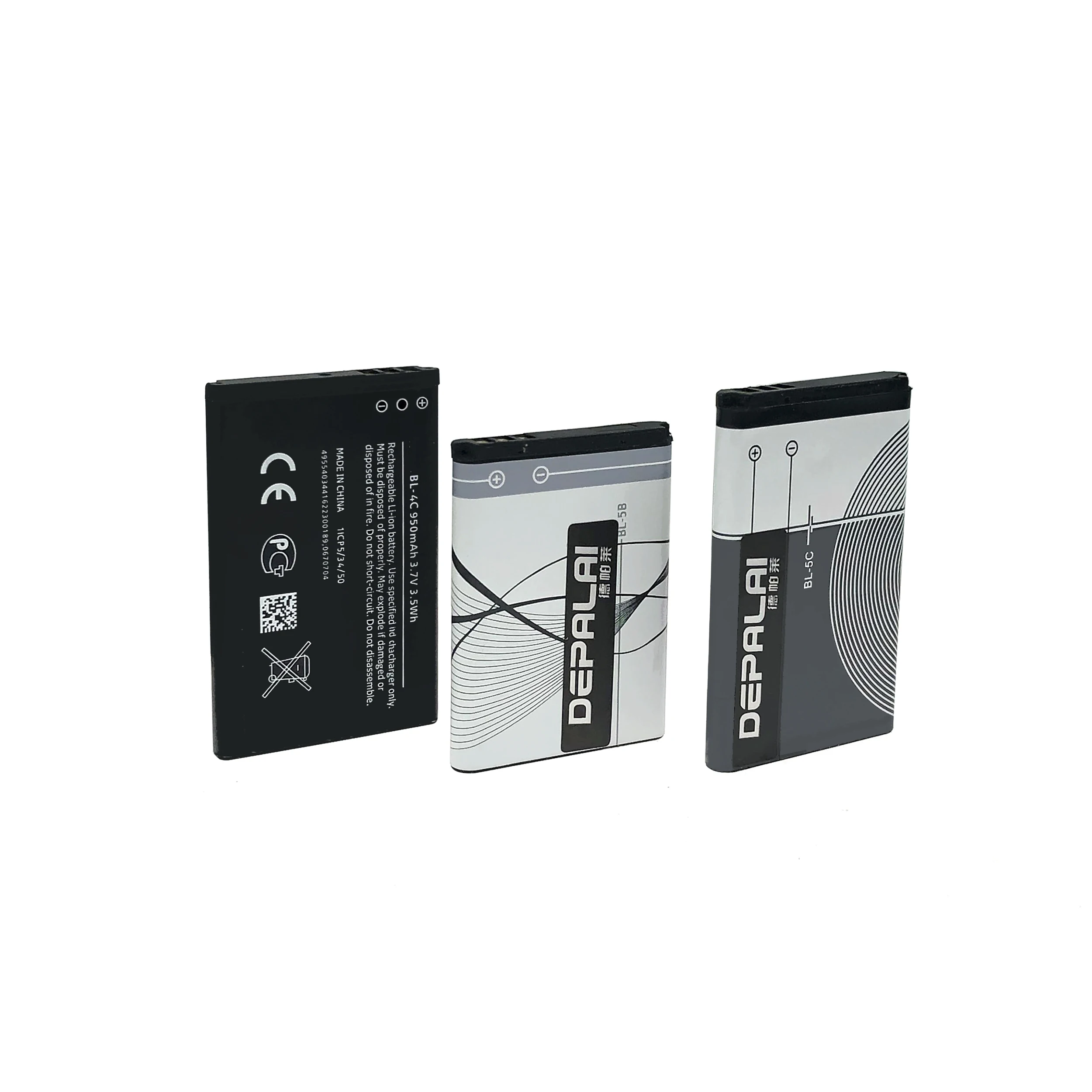 BL-4C BL-5C Phone Battery BL-5B For Nokia 6100 6300 2630 N70 N72 Battery 1100 3220 3230 5200 5300 BL 4C 5B 5C BL5C Batteries