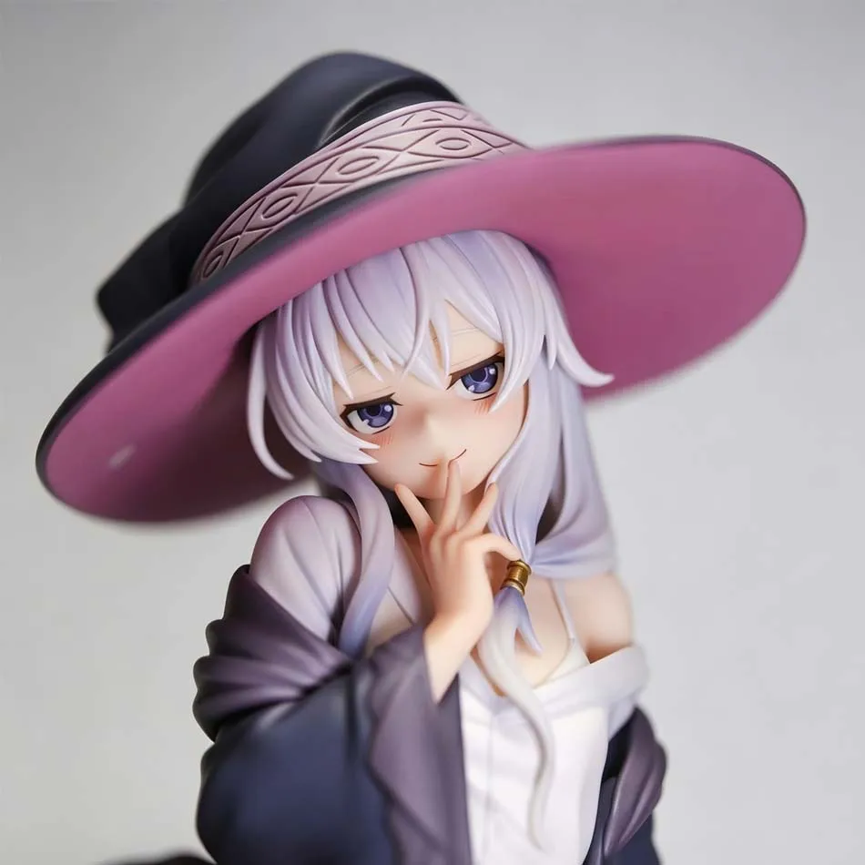 New Anime Figure Elaina Figure Elaina flying Action Figures Witch Figurine Doll PVC Girl Model Toys Adult Collection Statue Gift