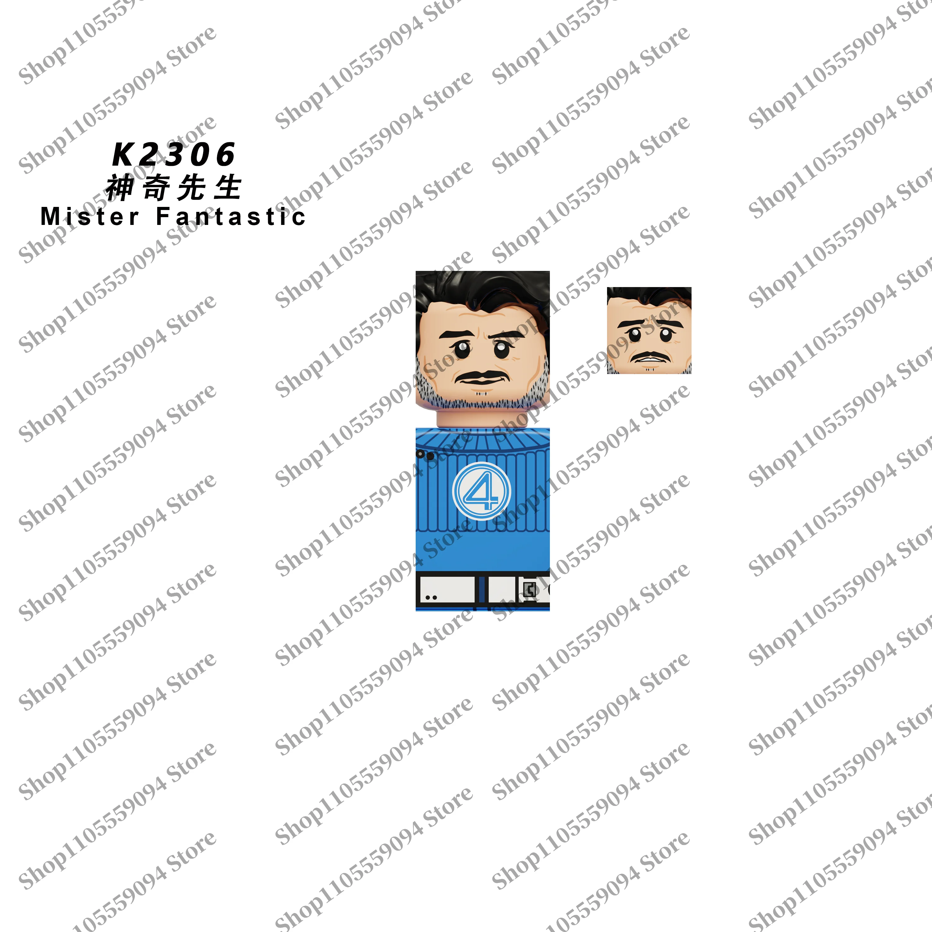 HOT superhero building block toys Popular hero villain characters Collect limited edition mini brick block doll toys gifts