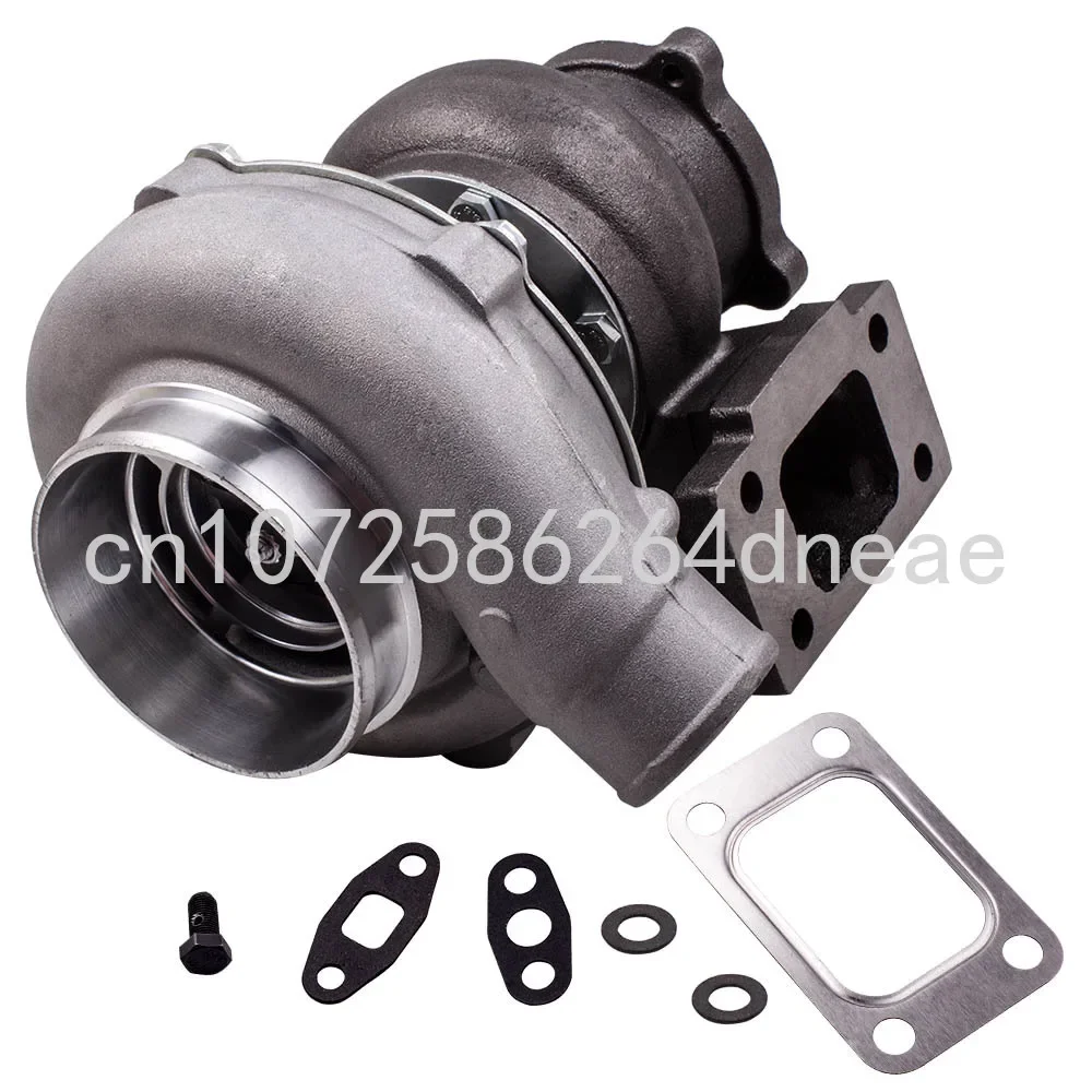 GT30 GT3037 GT3076 4 Bolts Flange A/R 0.6 0.82 Water Cool Universal Billet  Turbocharger  for All  4 / 6 Cyl  2.5L-3.0L Engines