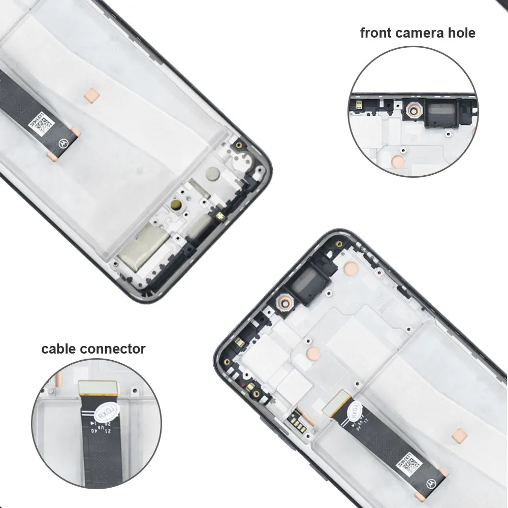 모토로라 모토 엣지 30 네오용 슈퍼 AMOLED LCD, 모토 엣지 30 네오 XT2245-1용 LCD 디스플레이 터치 스크린 디지타이저 교체