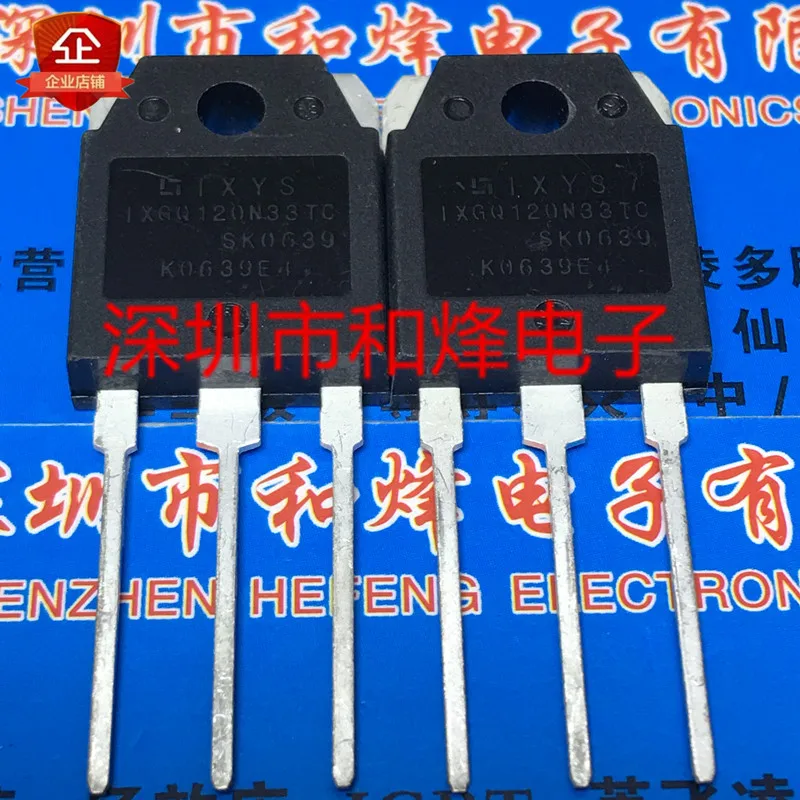 Free shipping    IXGQ120N33TC  TO-3P 330V 120A      20PCS