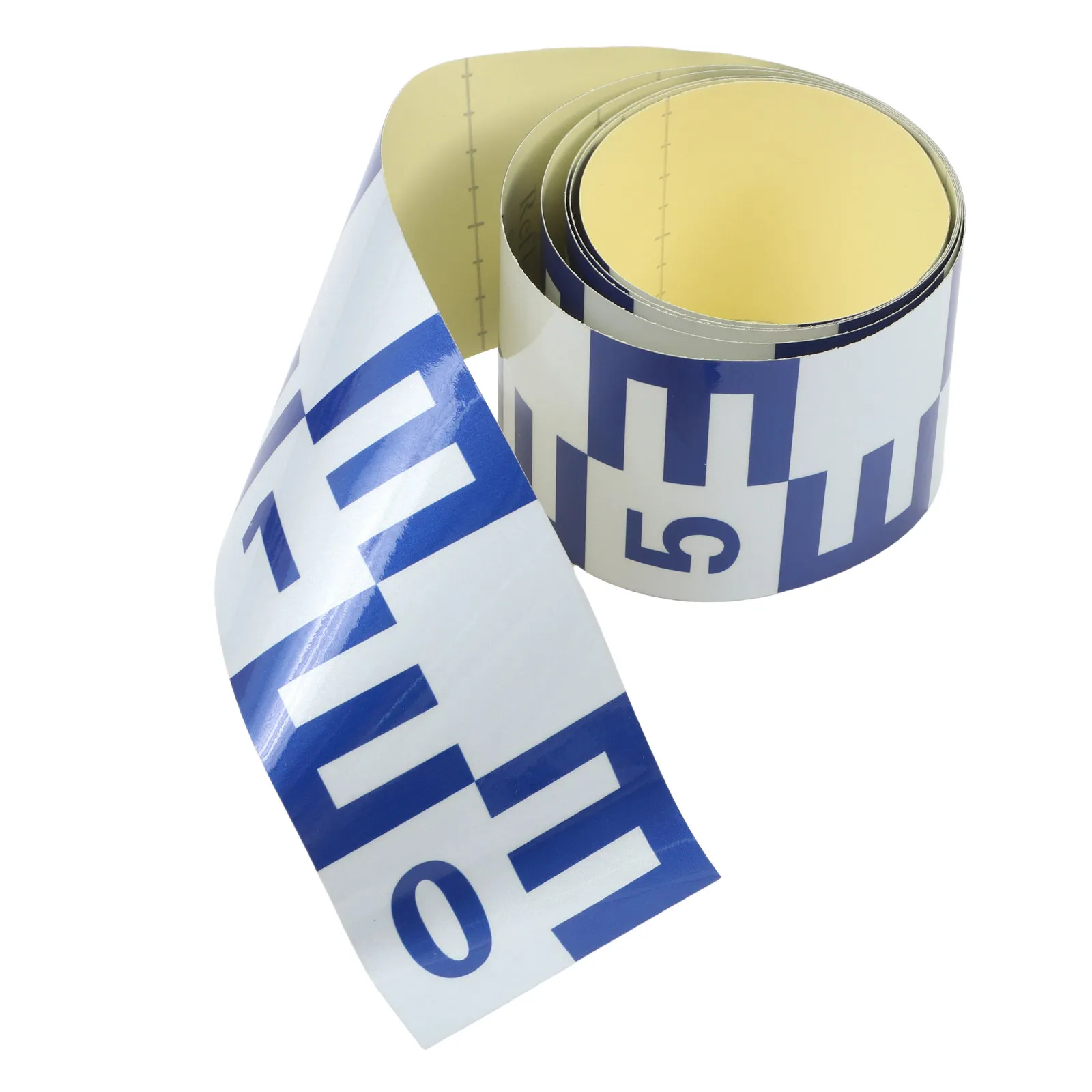 Reflective Self Adhesive Water Level Gauge Sticker Tape for Reservoirs Bridges Ponds Aquariums Outdoor Waterproof Measurement