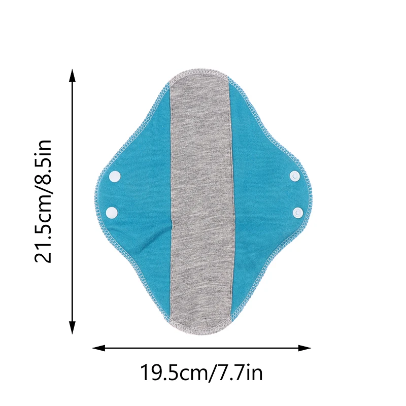 1/4 pçs algodão macio lavável almofadas de pano fino forros de calcinha feminina absorventes higiênicos guardanapo diário reutilizável almofadas de higiene menstrual