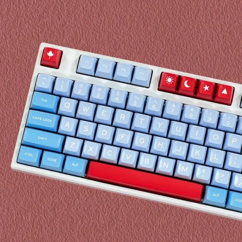 ABS Two-color Injection Molding High-end Keycaps SA Profile Stylish Versatile Full Set For Mechanical Keyboard