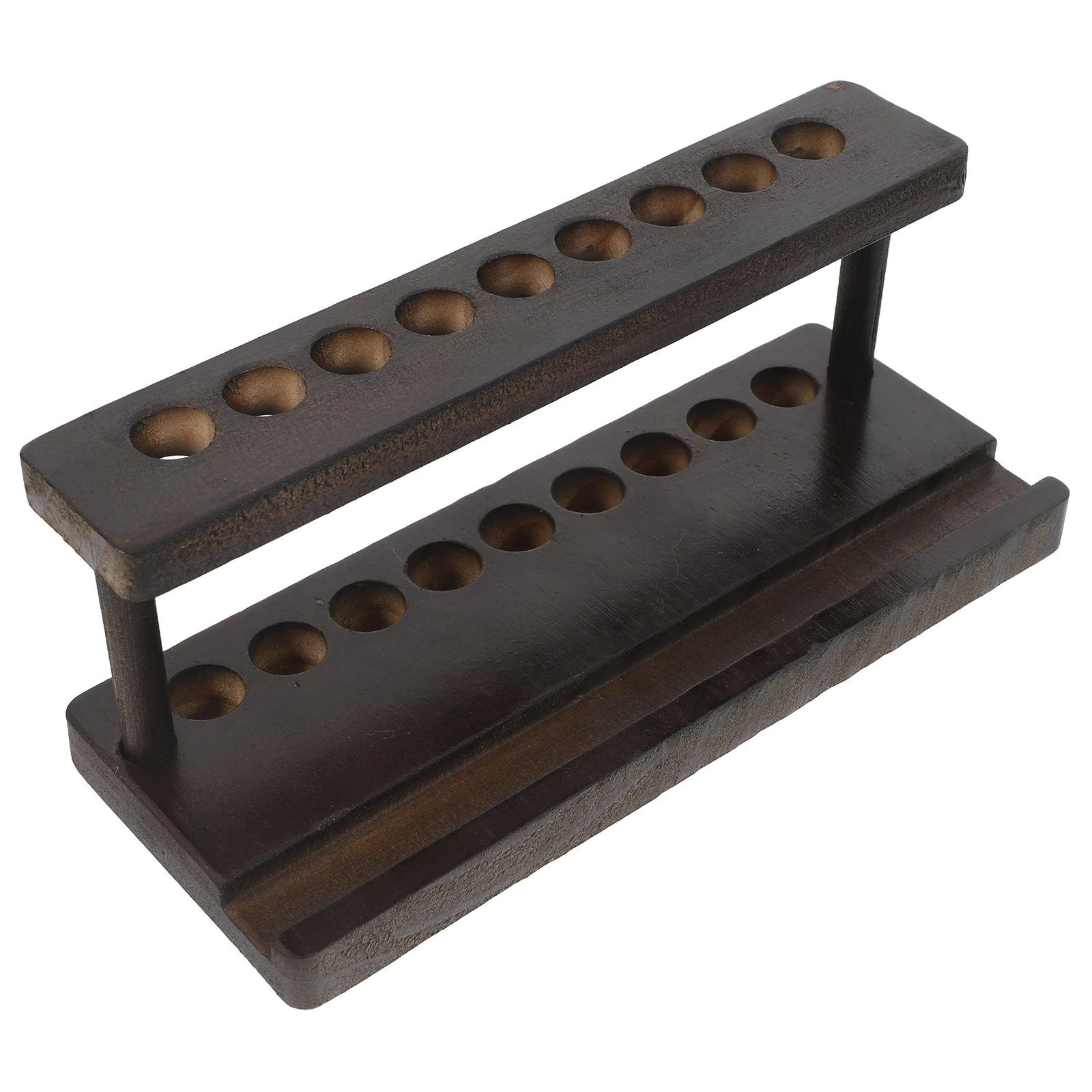 

Wooden Pen Holder Desk Organizer Solid Wood Solid Organizer Pencil Mobile Fountain Mobile Slot Pen Marker Retro