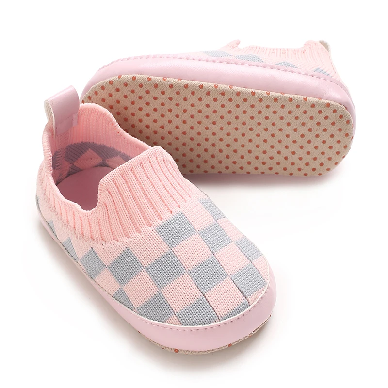 Baby Shoes Boy Girl Cotton Fabric Casual Anti-slip Soft Sole Shoes Infant Kids Walking Toddler 0-18 Months