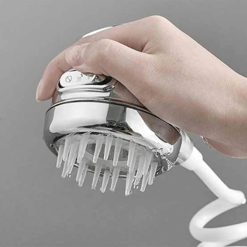 محول صنبور متعدد الوظائف ، فائق الشحن ، قابل للتعديل ، رأس دش بالشامبو ، حوض غسيل