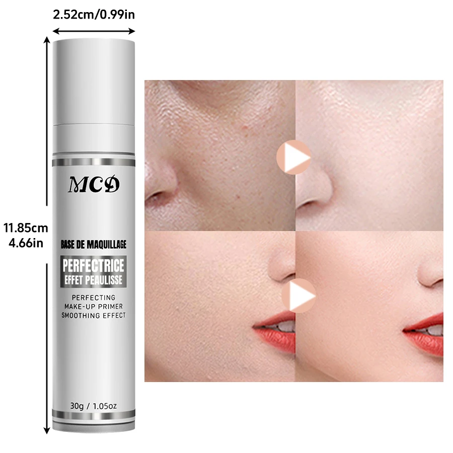 1PC Transparent  Jelly Moisturizing Primer Lotion Smooth Skin Base Color Rendering Korean Makeup Base Cream Foundation Cosmetics
