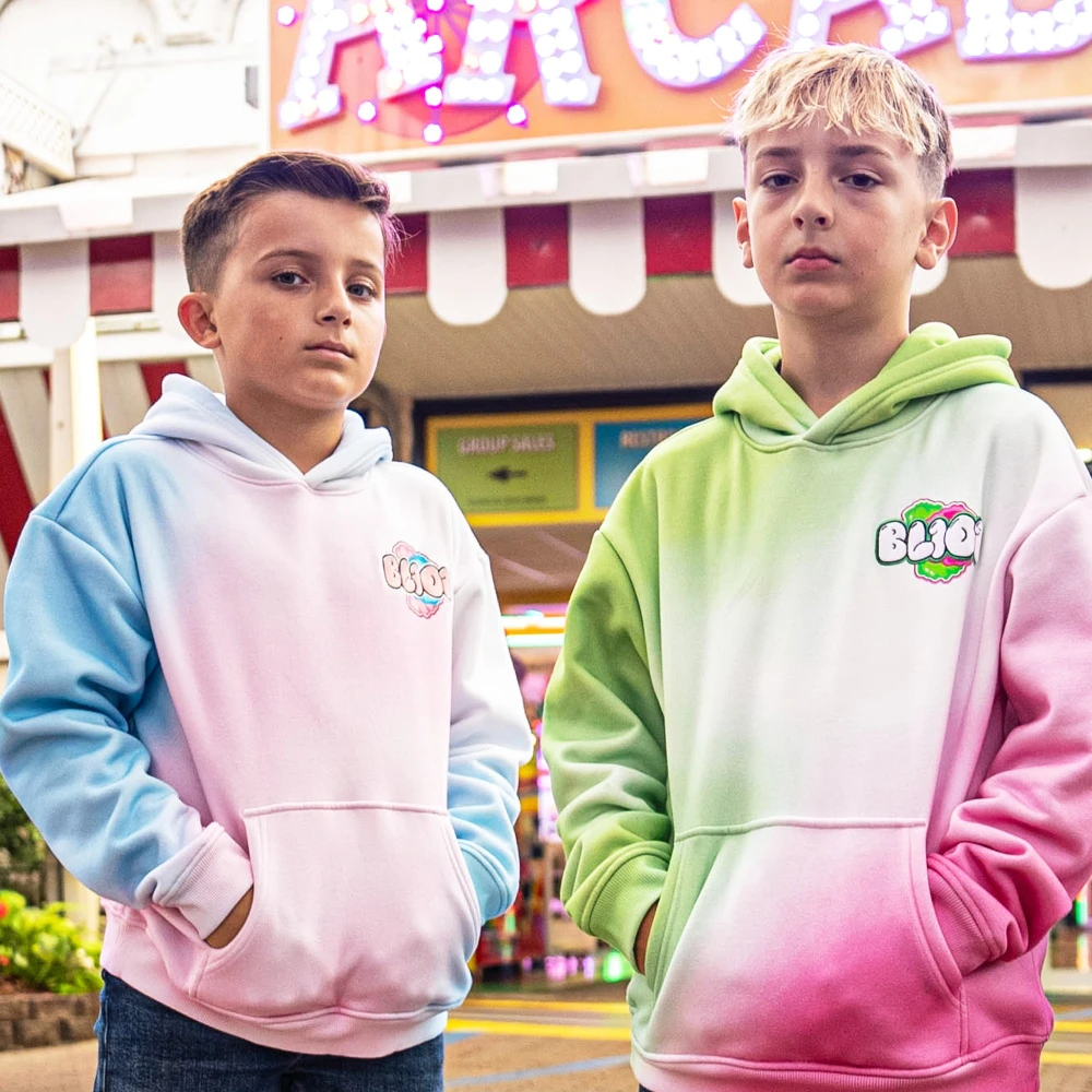 

New Kid Baseball Lifestyle 101 Tie Dye Candy Youth Hoodie Halloween/Christmas Gifts Family Party Men Women Couple Sweatshirt