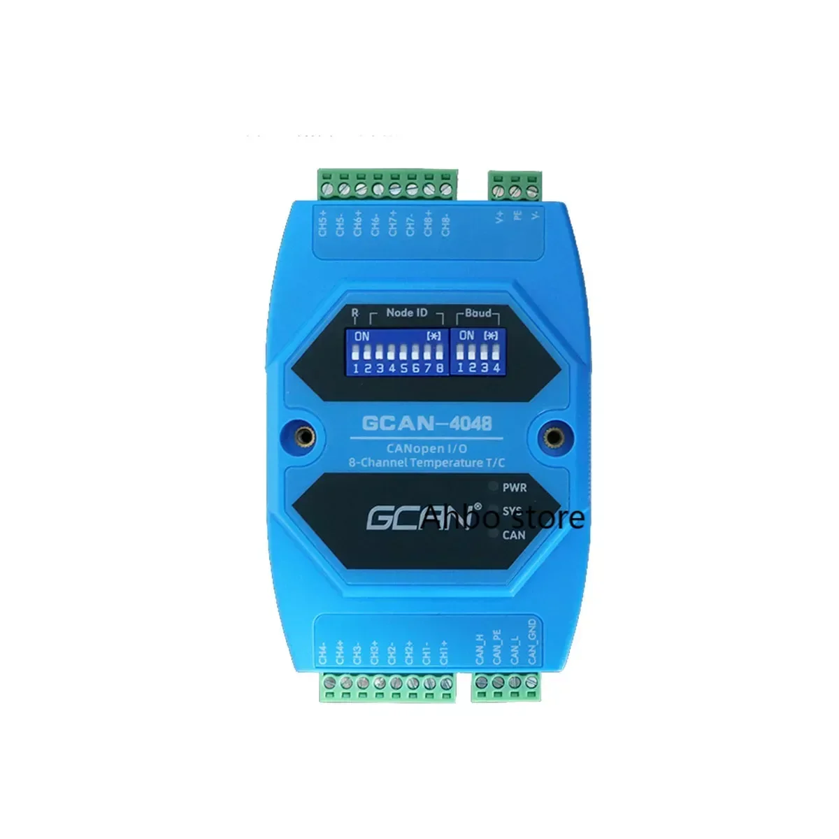 CAN-bus supports CAN2.0A frame format and complies with ISO/DIS 11898 specification gateway converter thermocouple analog module