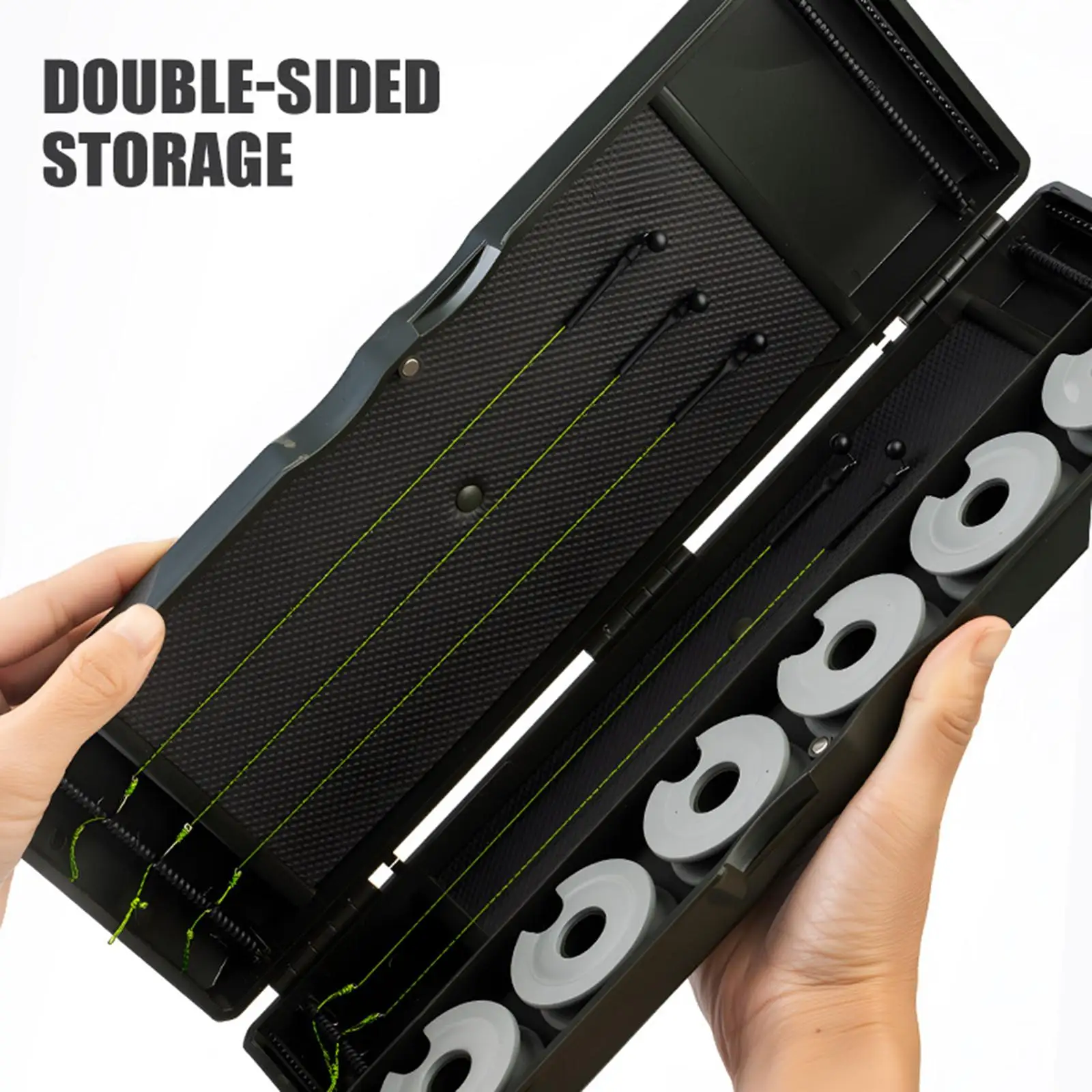 

Коробка для хранения рыболовных снастей, большая вместительная пластиковая коробка-органайзер для рыболовного оборудования и аксессуаров