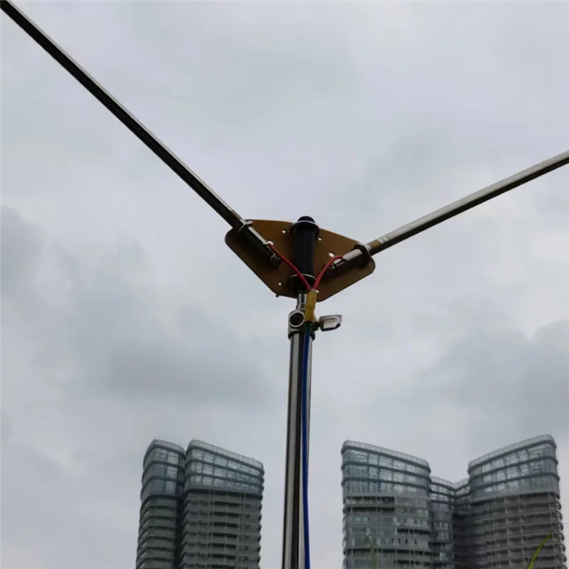 Коротковолновая антенна BFYLW с положительным V-образным вырезом и нижней пластиной может быть подключена к резьбе штатива 14-50 МГц (без фиксирующего стержня)