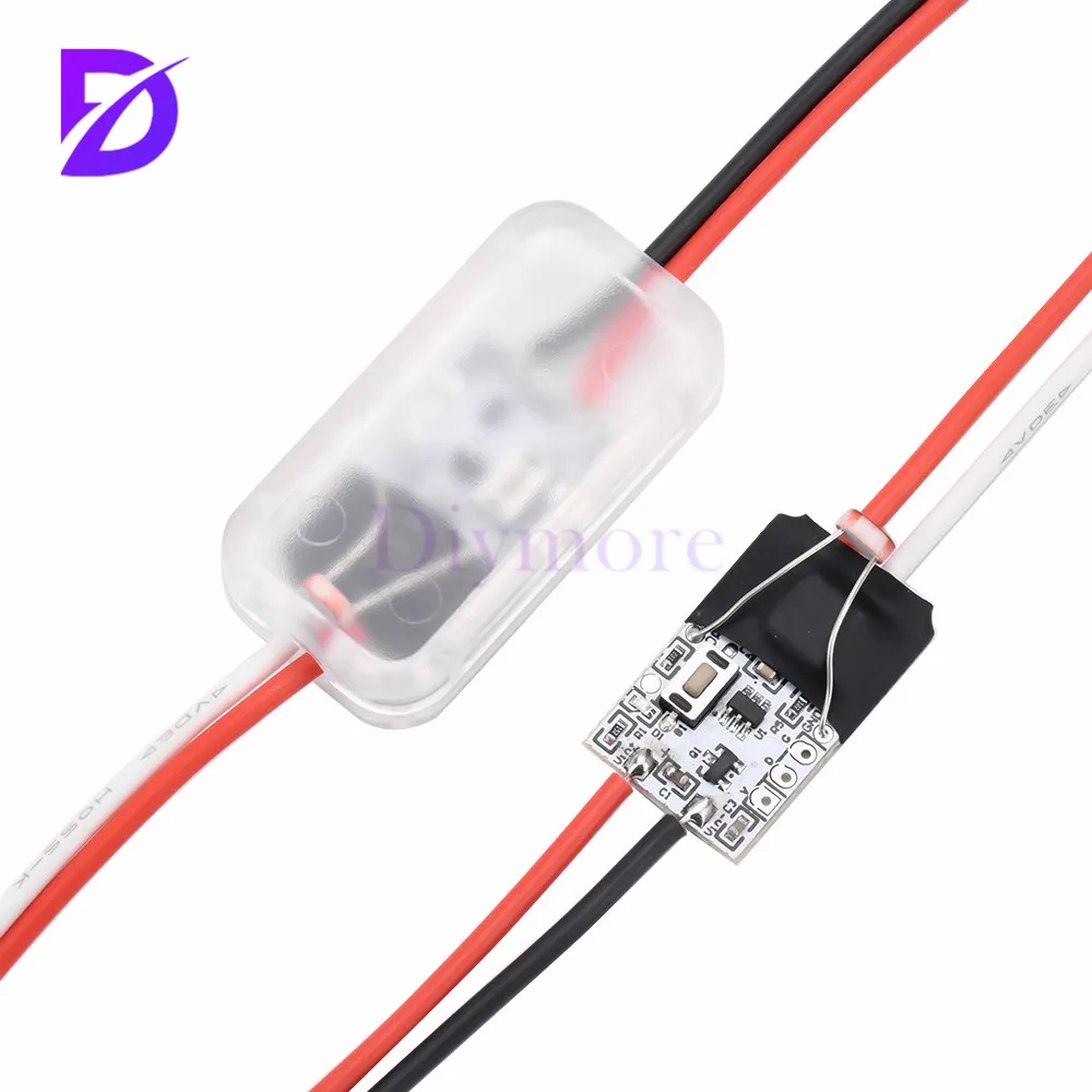 Light Sensor Switch Automatic Auto on Off Photocell Street Light Switch DC 3.7V 5V 12V 24V 5A Photo Control Photoswitch Sensor
