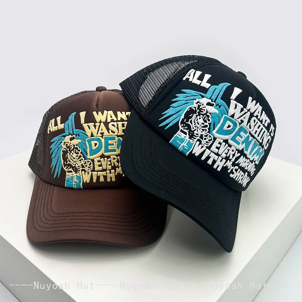 2026 Color Block 3D Printed Letters Baseball Hats Sunshade Hip Hop Breathable New Men Women Versatile Fashion Mesh Peaked Caps S
