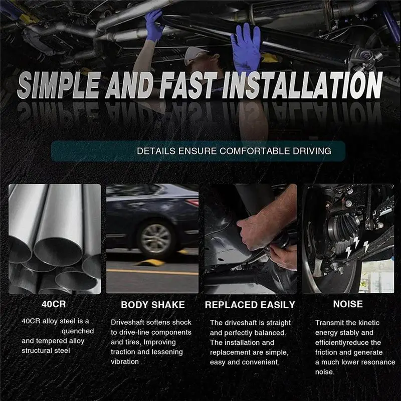 AEF2-Front Drive Shaft Assembly A2044101801 For Mercedes-Benz W221 W204 W212 C-E-S-Class