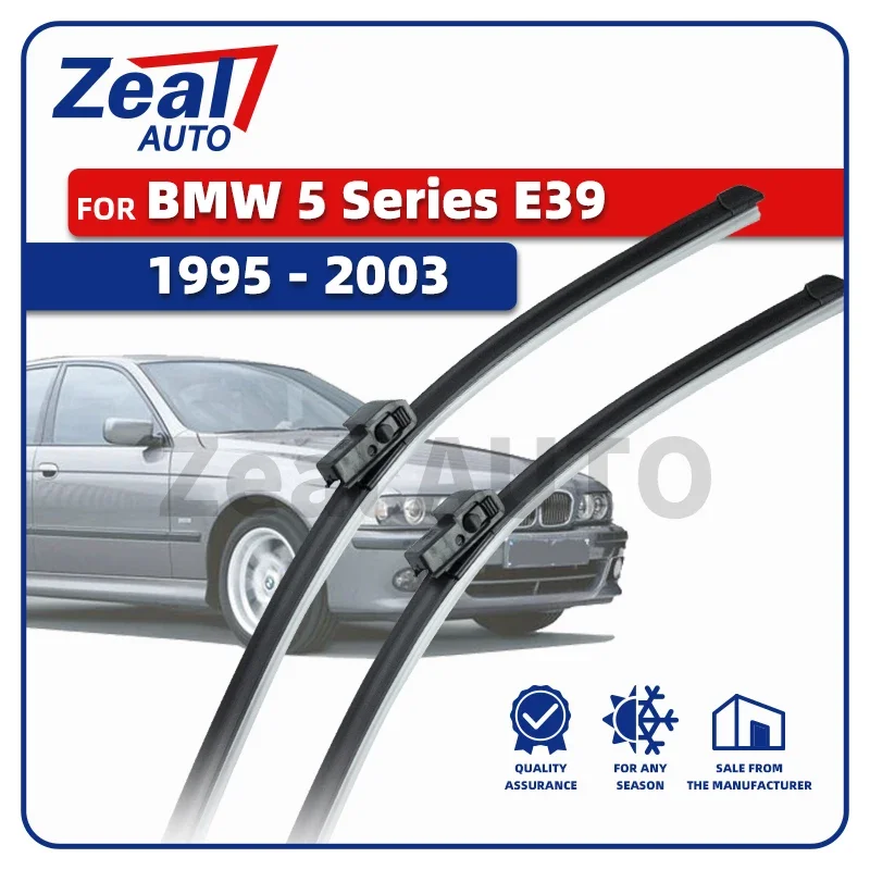 LHD Front Wiper Blades For BMW 5 Series M5 E39 1995 - 2003 Saloon Touring Brushes Accessories 1996 1997 1998 1999 2000 2001 2002