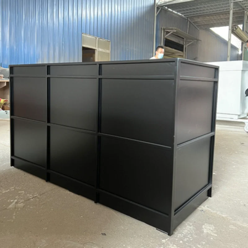 

Высококачественные стойки регистрации Магазин одежды Салон красоты Стойки регистрации Современная простая офисная мебель Meja Ernimaan YS40CC