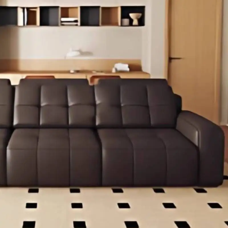 Divani reclinabili elettrici economici neri Divani da soggiorno di lusso italiani classici cinesi Mobili Divano Soggiorno di qualità moderna