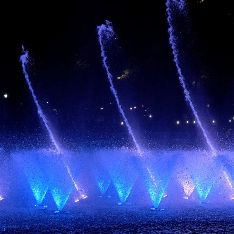 custom.Latest Variable Speed Programmable Fountain Music Fountain Pool