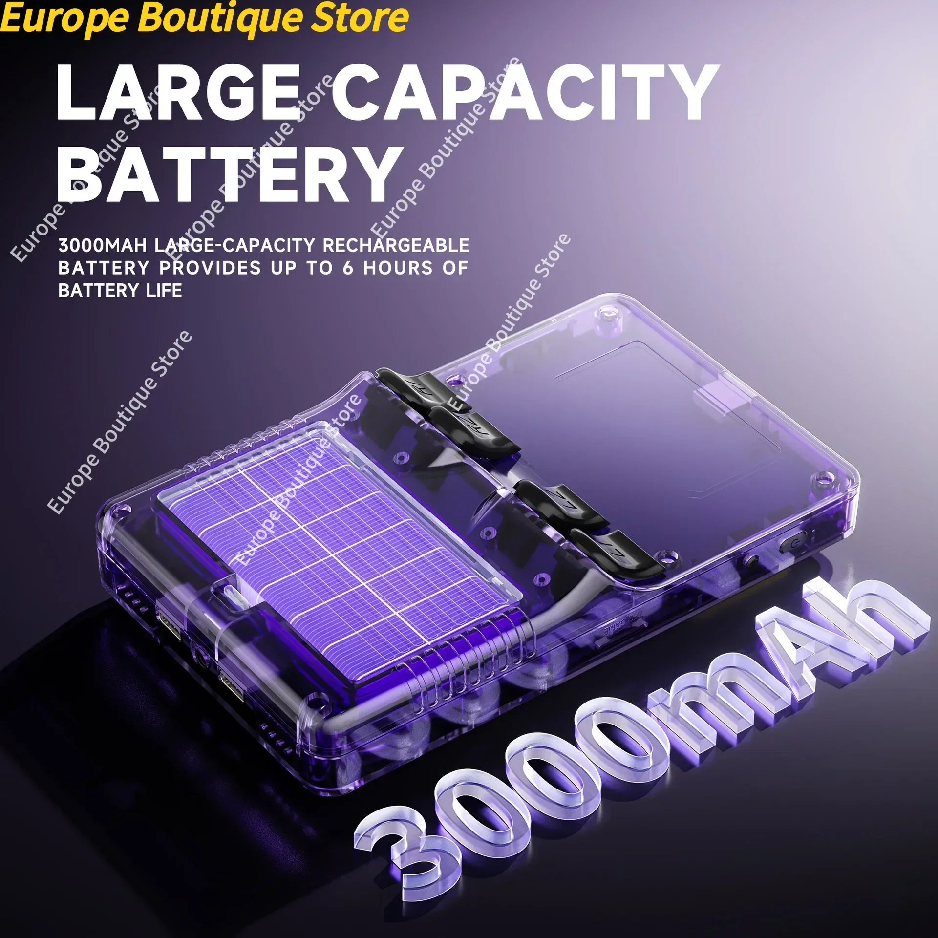 R36S ريترو وحدة تحكم ألعاب فيديو محمولة نظام لينكس 3.5 بوصة IPS شاشة R35s Pro مشغل فيديو جيب محمول 128 جيجابايت ألعاب #3