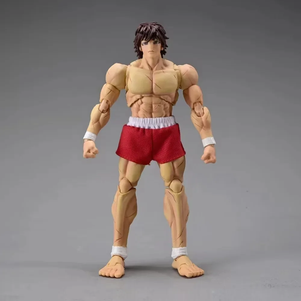 Anime Baki Hanma Baki Kibk 01 1/12 Son Of Ogre Figures Ko St Action Figure Collection Decor Model Dolls Toys Kids Gifts