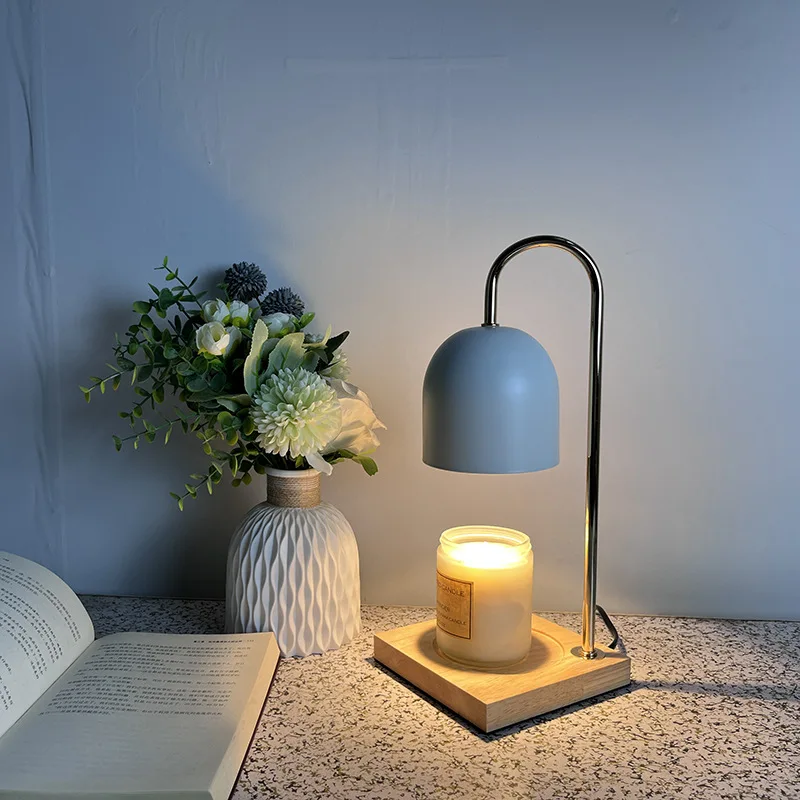 

Candle Warmer Lamp With Timer Scented Candle Lamp Modern Bedroom Lamp Creative Atmosphere Fragrance Diffuser Lamp Light