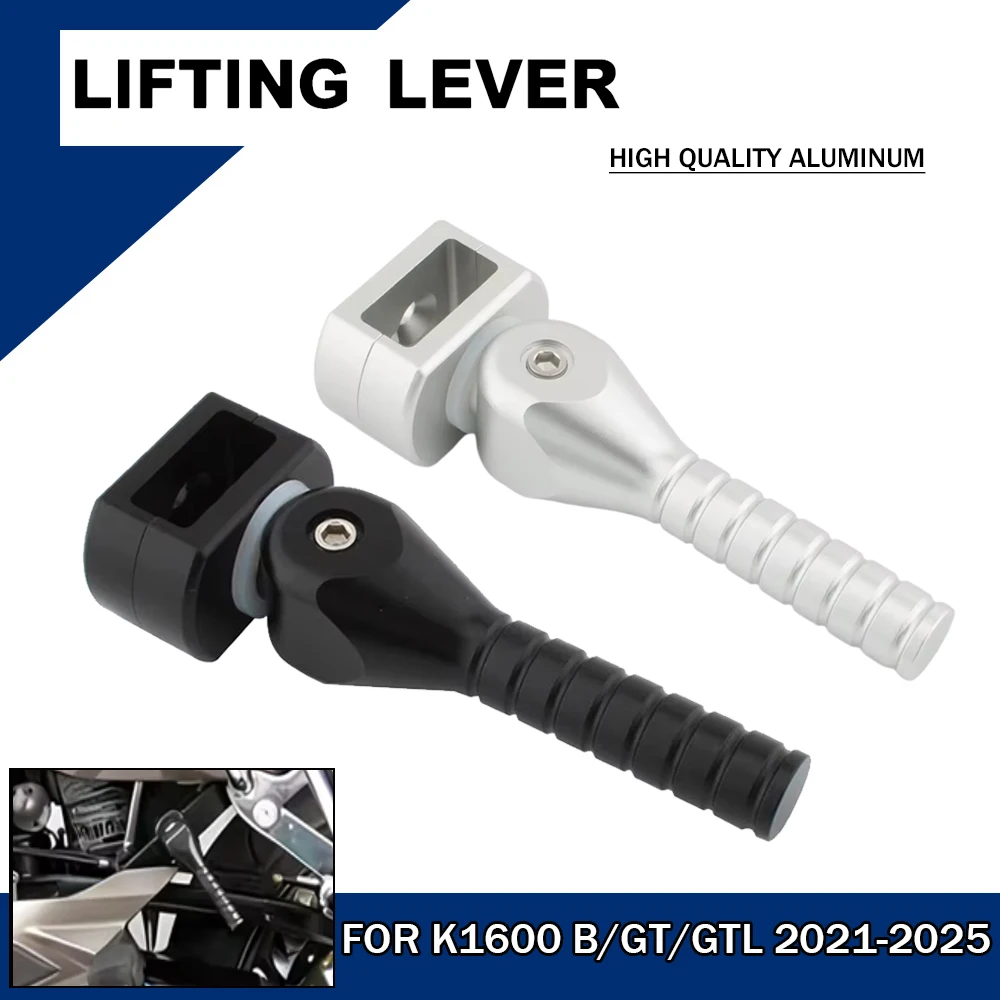 For K1600 BAGGER GTL 2025 Motorcycle Lifting Handle Lever Assist Bar Folded Jack-up Handle For K1600GT K1600GTL 2021-2024 K1600B
