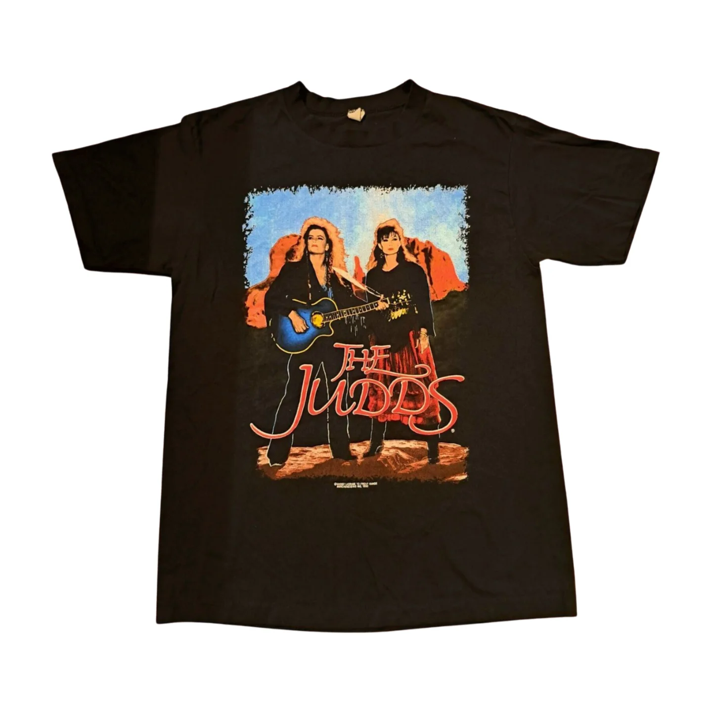 Original 1991 The Judds Farewell Tour Tee Vintage Rock Band Country 1990