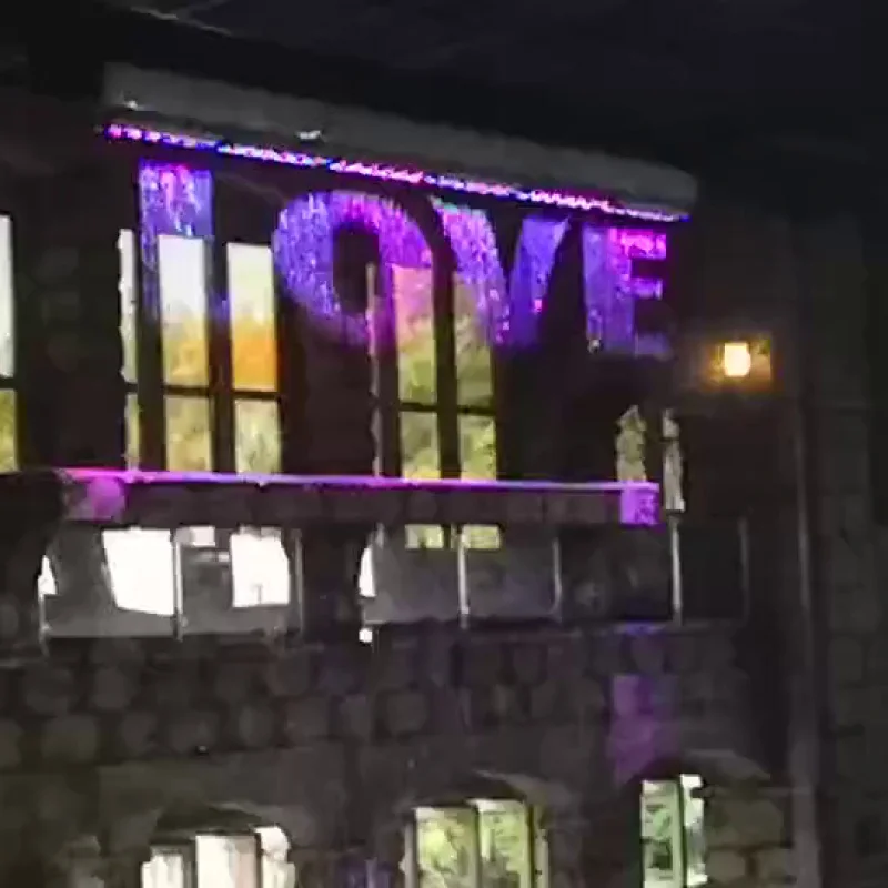 custom.Full Set Stainless Steel Indoor Home Decorative Digital Curtain