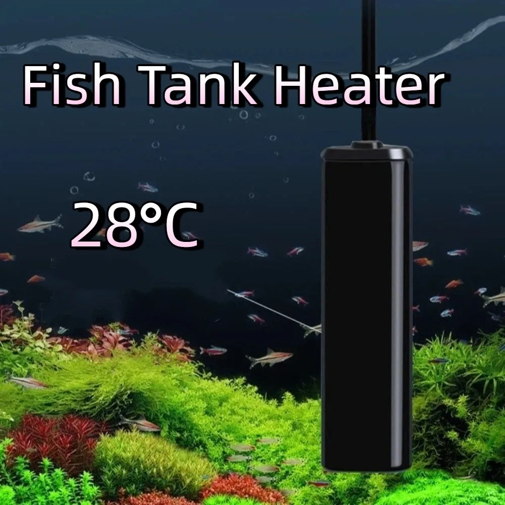 

Automatic Mini Aquarium Heater Ceramic Constant Temperature Turtle Tank Heating Rod with Sucker Low Water Level