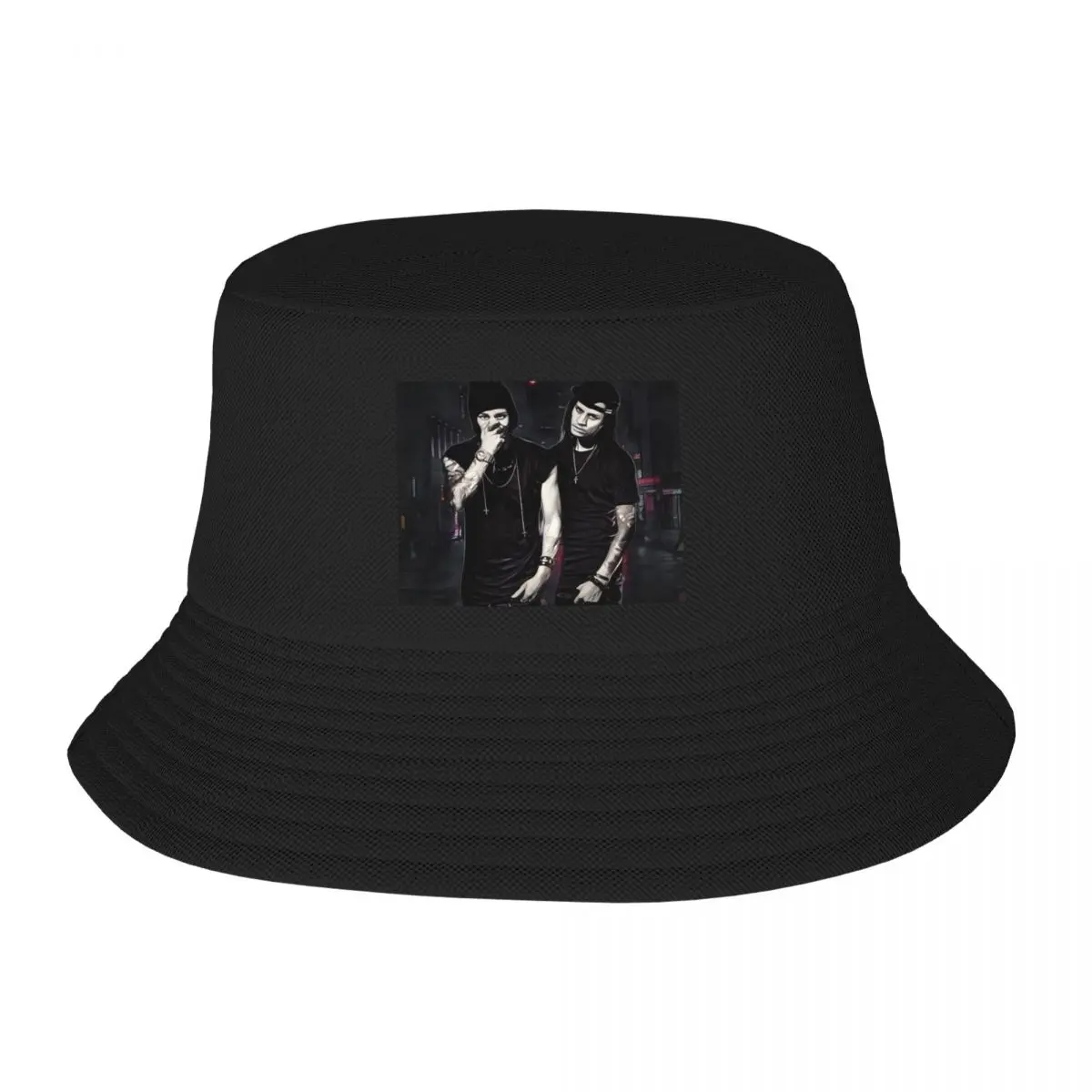 Twins Larry and Laurent Bucket Hat Vintage New In The Hat boonie hats Brand Man Caps Men's Hats Women's