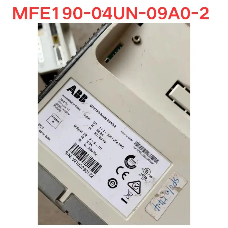 Used OEM disassembled parts MFE190-04UN-09A0-2 Servo driver Functional test OK