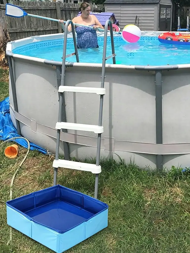 Bucket Suitable For Swimming Pool Entrance Multi-component Essential Pool Cleaning Accessories