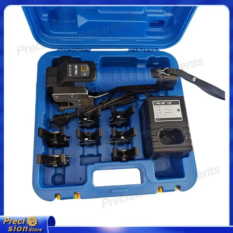 For Cordless Tube Expander Pipe Expander Tool Lithium Battery HVAC Copper Tubing Flaring Kit Auto Repair Equipment