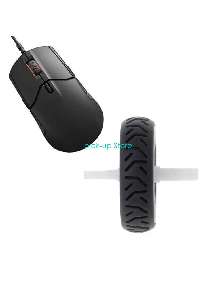 

Q5WA Gaming Mouse Scroll Wheel Pulley Mouse Plastic Rolling Wheel Repair Replacement for Sensei 310 Rival 310 Mouse