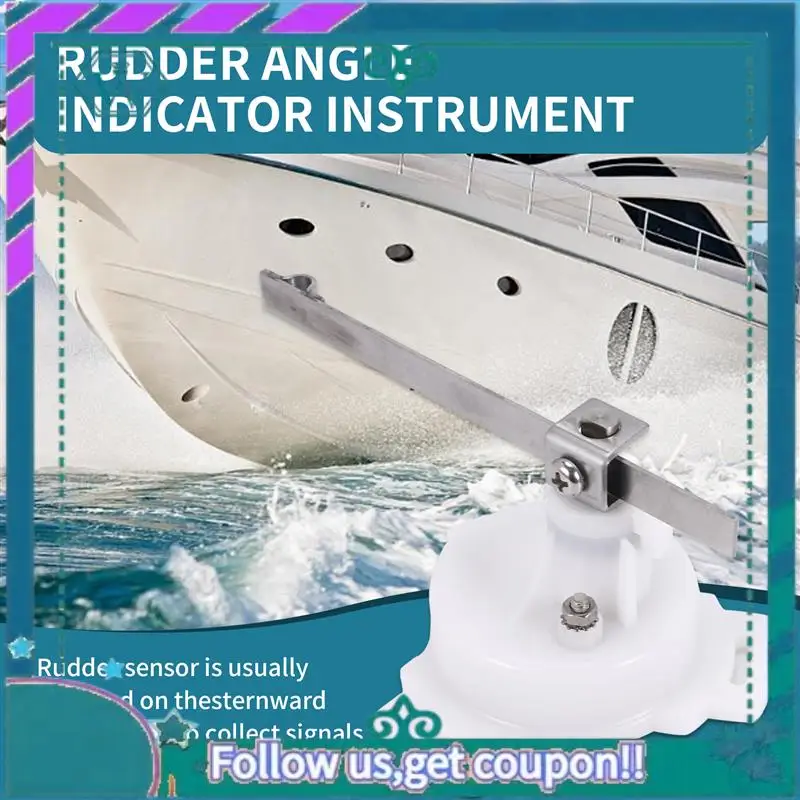 

AA92-индикатор угла руля из нержавеющей стали, датчик для морских лодок, 0-190 Ом, автозапчасти, спидометры